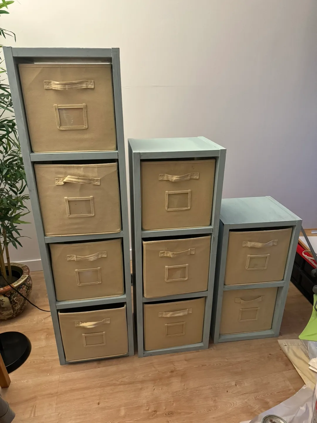 Set of 3 Cube Storage Shelves thumbnail