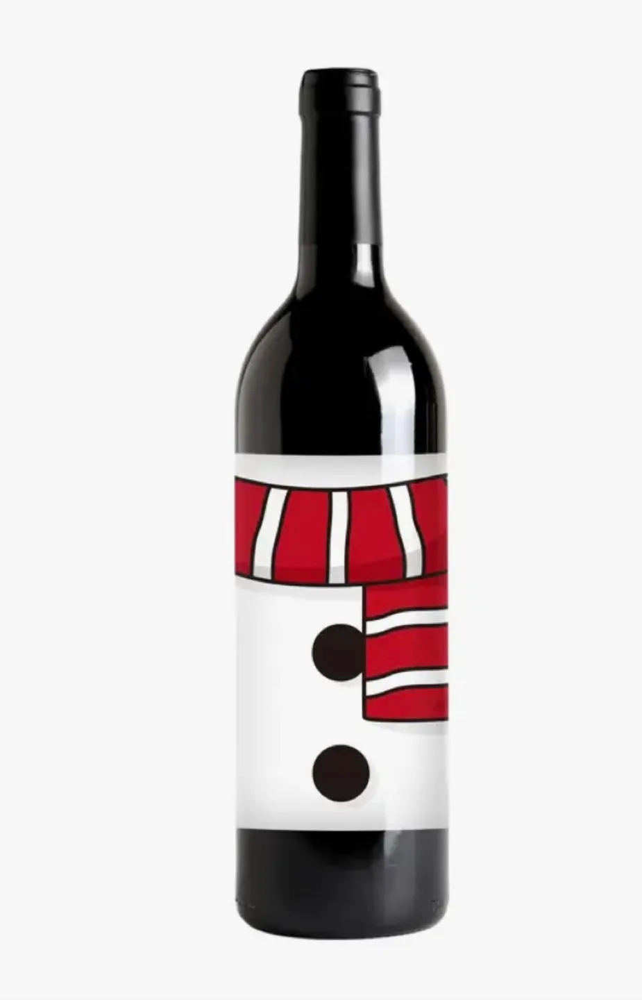 Christmas Wine Bottle Decorations, 12 Stickers, 4 Designs image indicator(2)