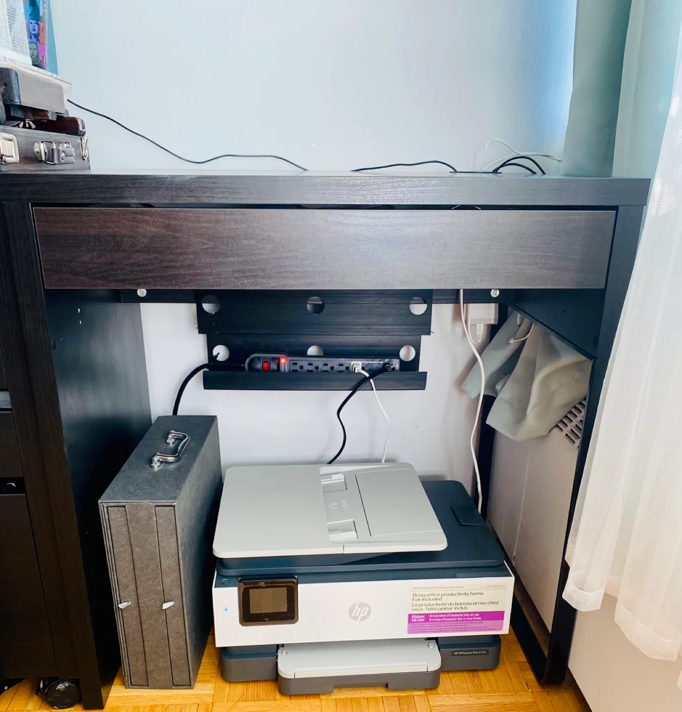 IKEA Micke Desk - Black Brown thumbnail