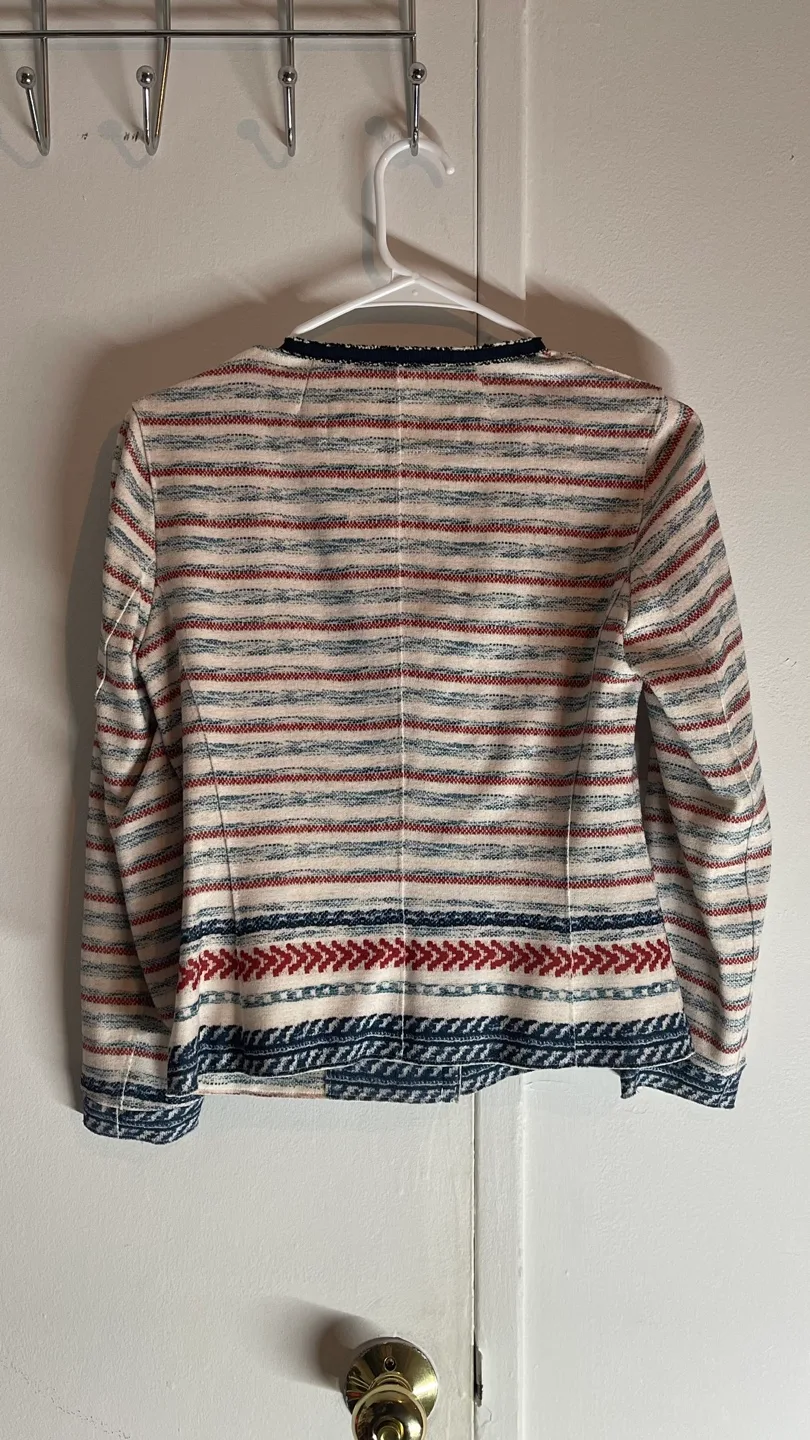 Marc Aurel Striped Blazer 🧡 image indicator(3)