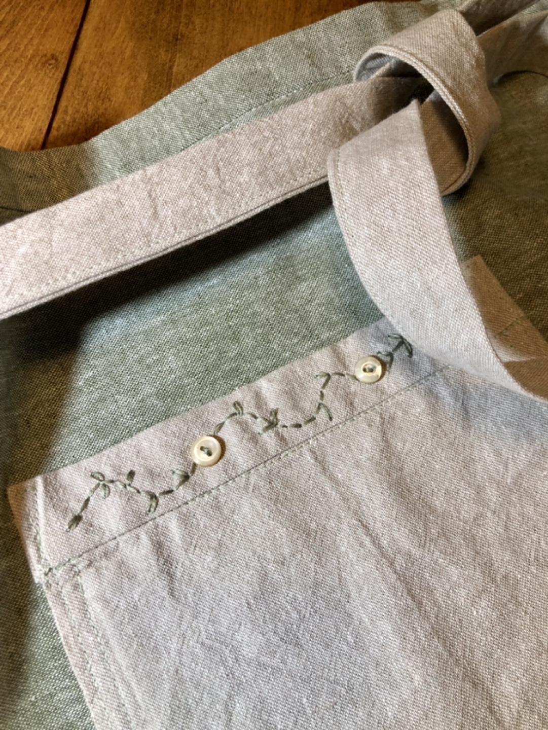 Farmhouse Linen/Cotton Apron - photo 5