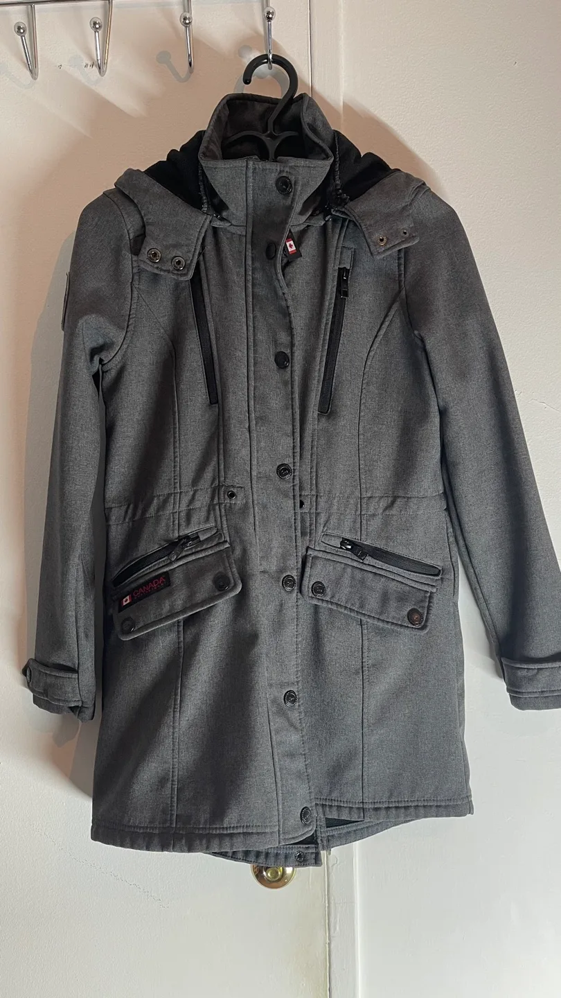 Women’s Grey Coat 🧡 image indicator(4)