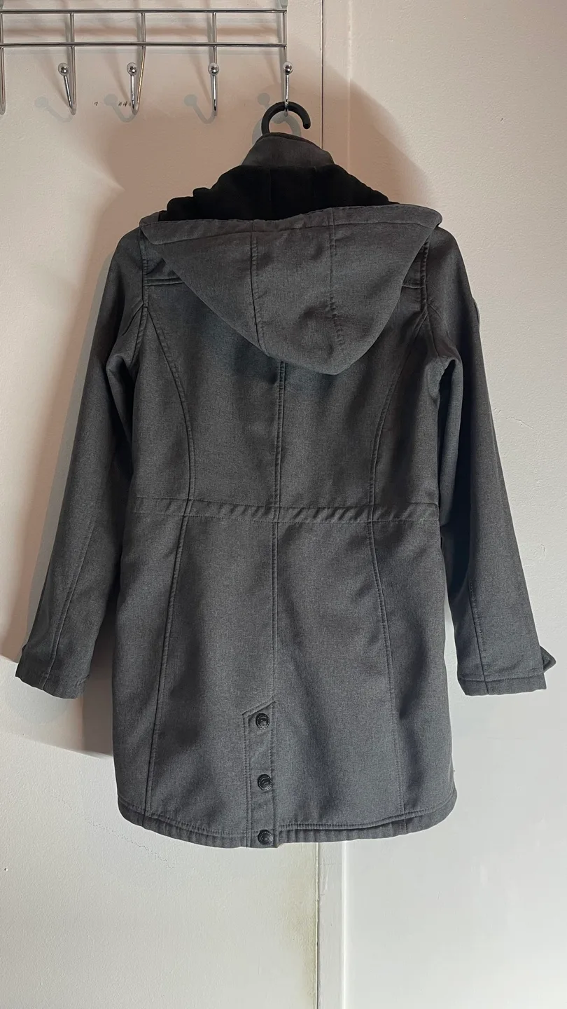 Women’s Grey Coat 🧡 image indicator(3)