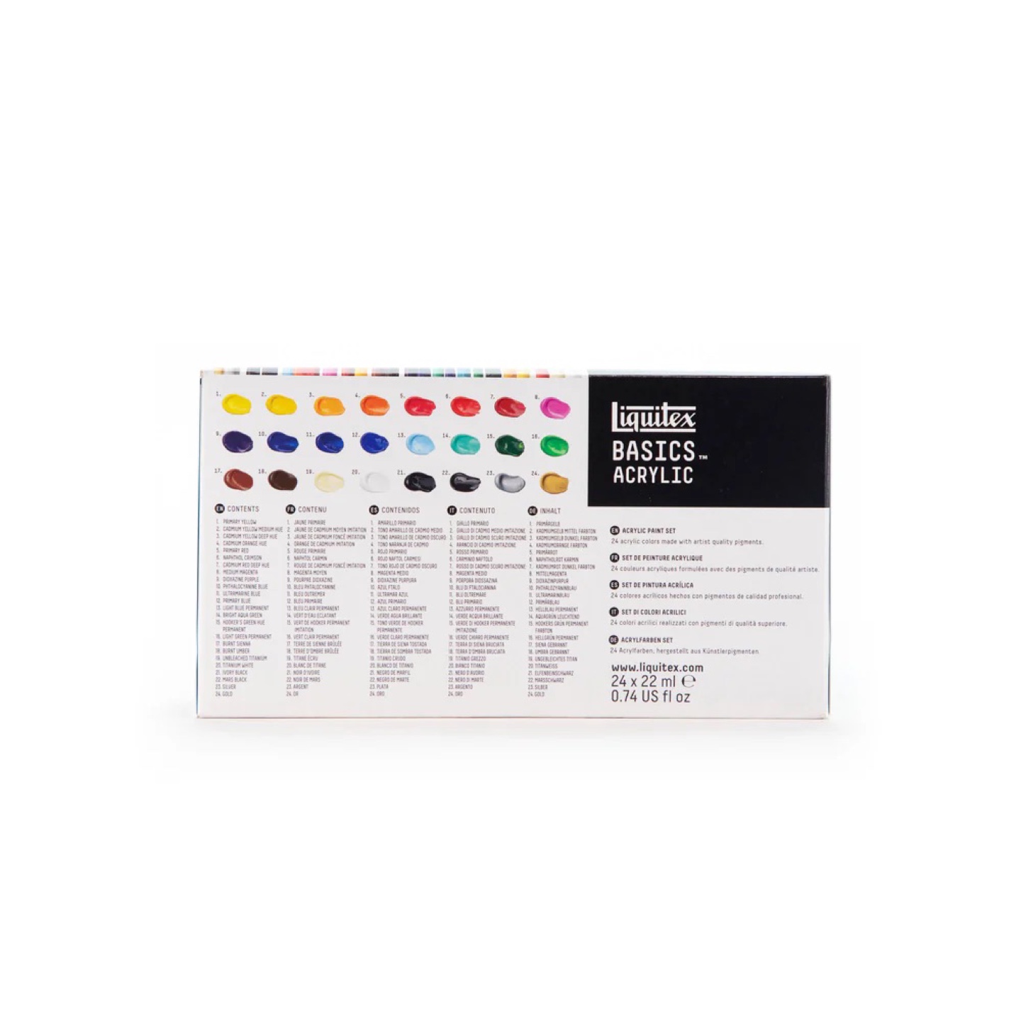 Liquitex Basics Acrylic Paint Set - 24 Colours - photo 3