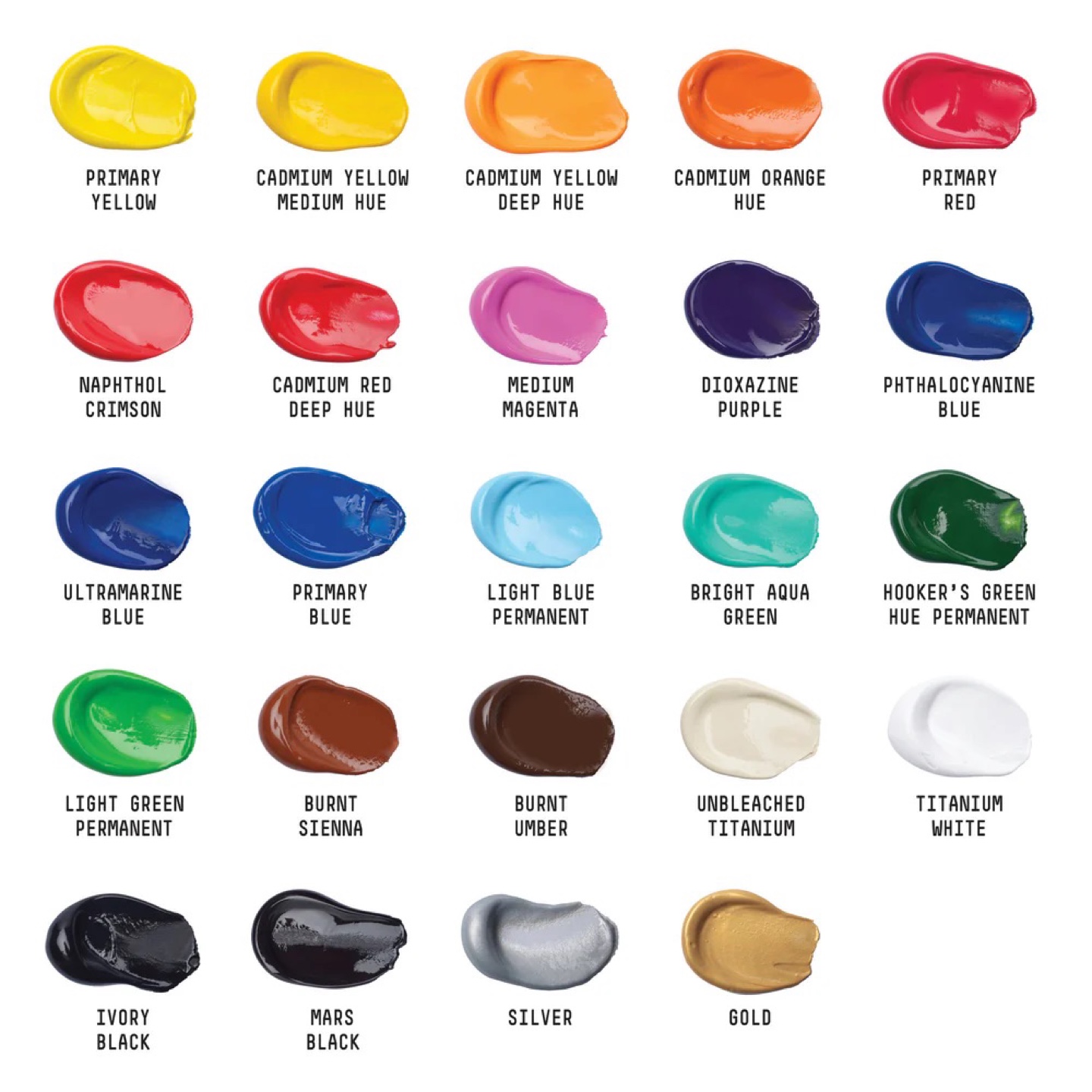 Liquitex Basics Acrylic Paint Set - 24 Colours - photo 2
