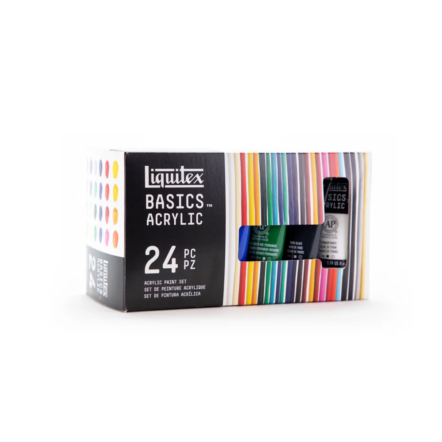 Liquitex Basics Acrylic Paint Set - 24 Colours