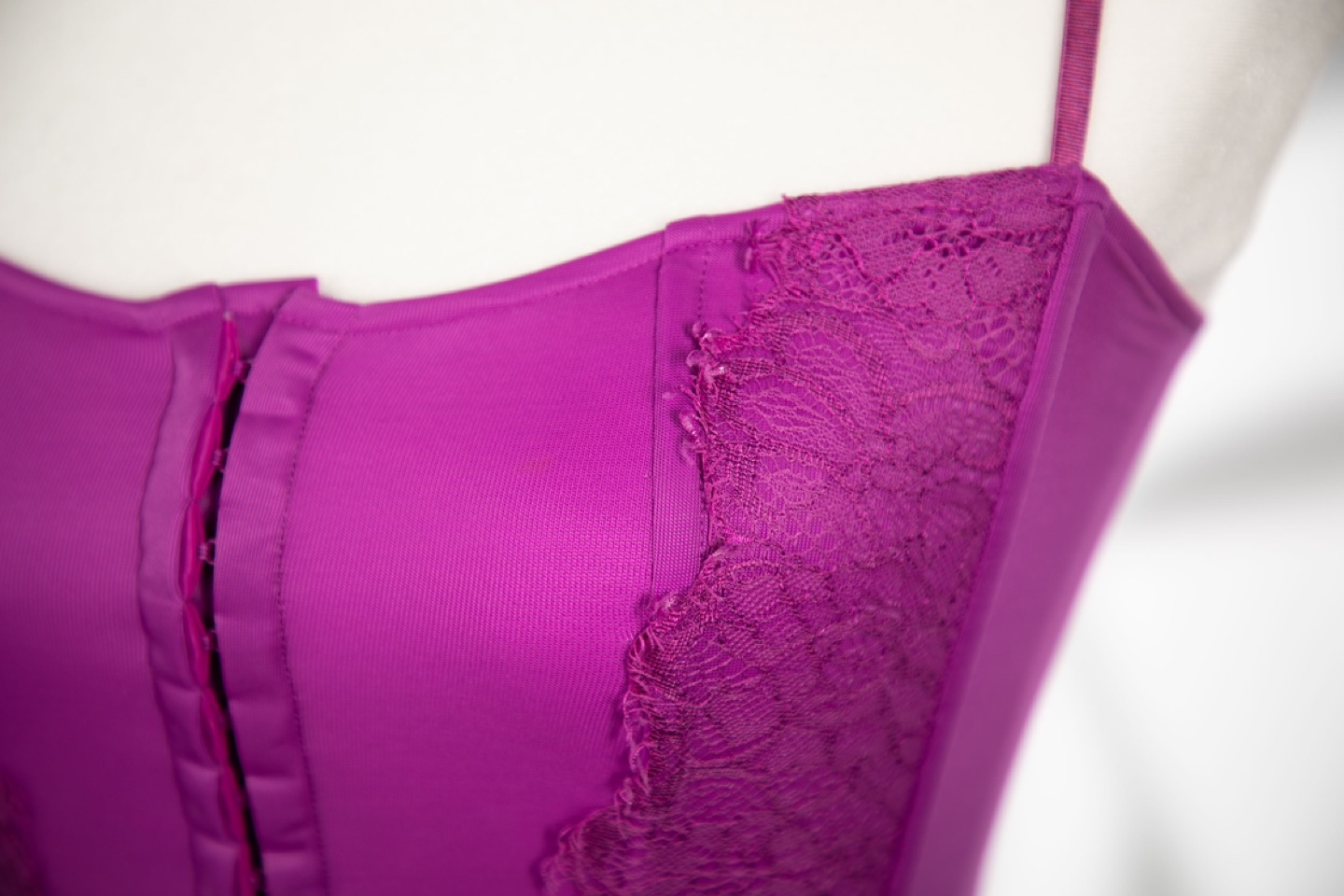 Marciano Purple Strappy Corset Top - photo 2