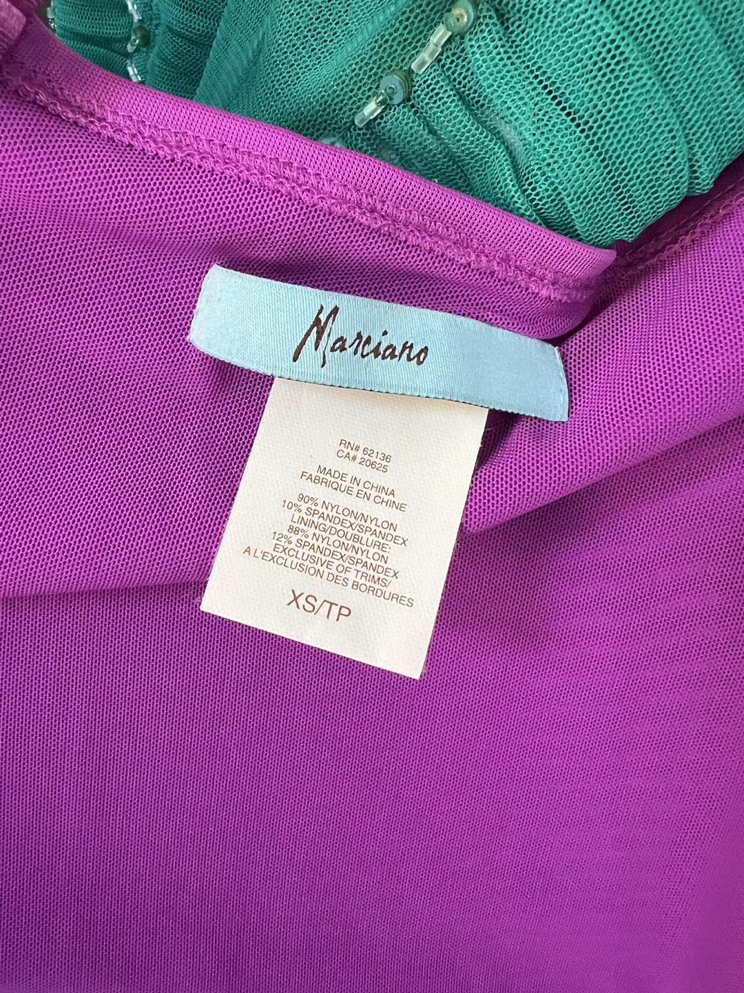 Marciano Purple Strappy Corset Top - photo 4
