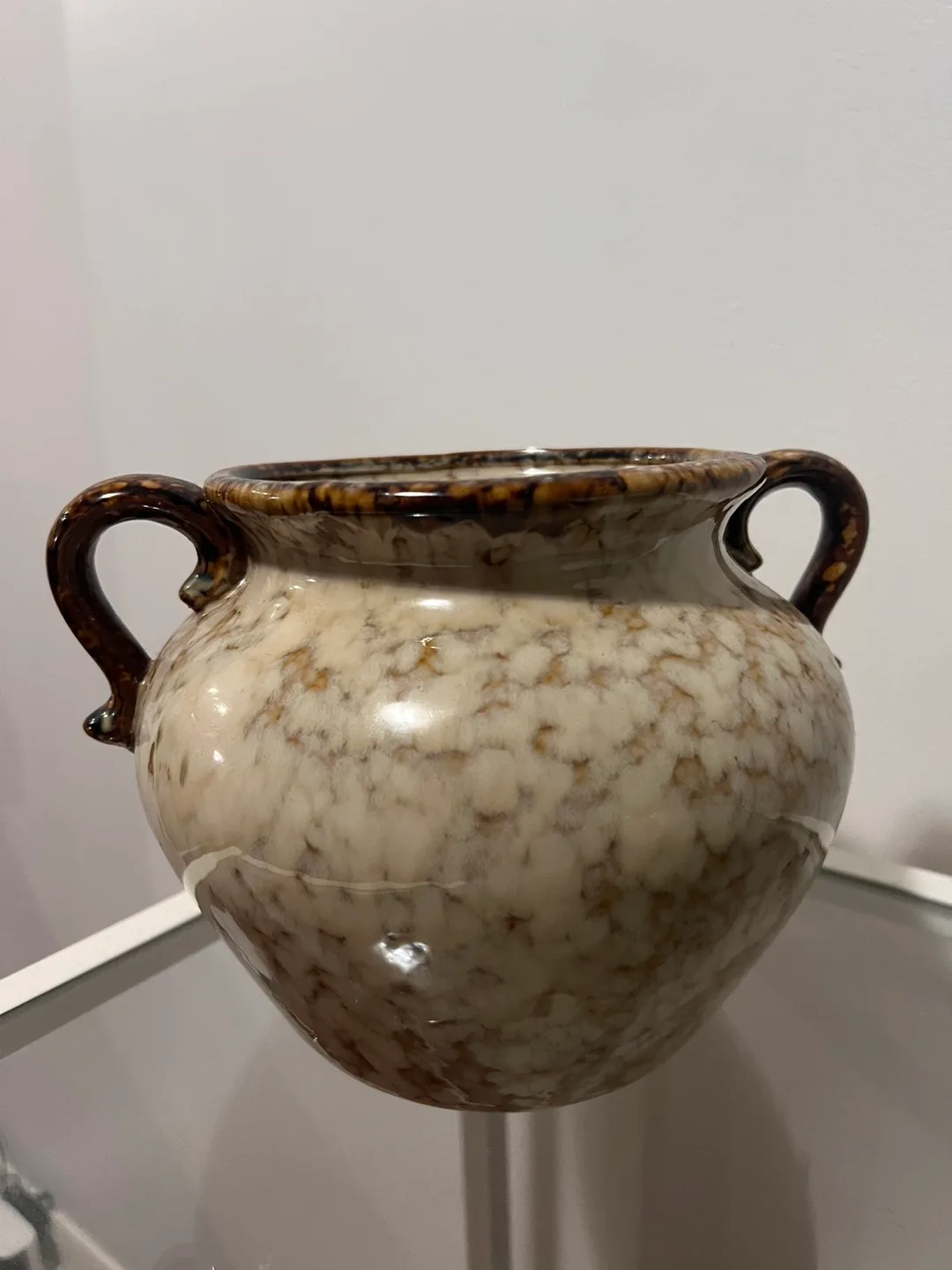 Ceramic Pot with Handles thumbnail