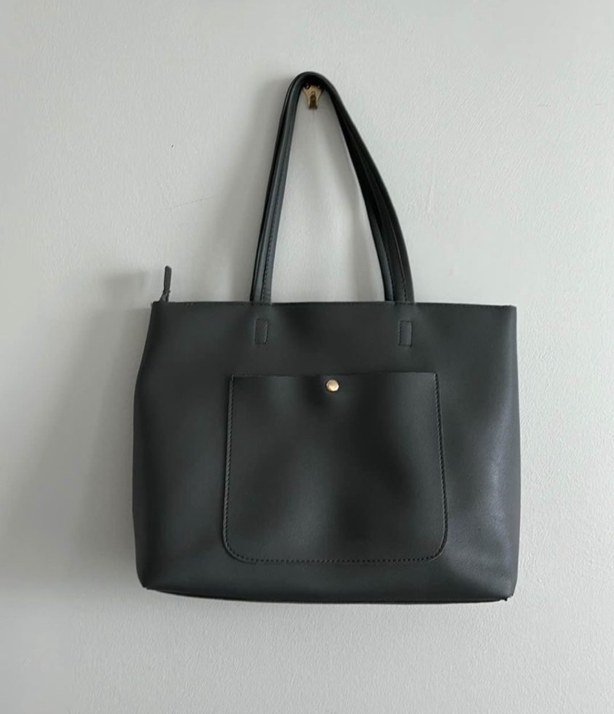 Grey Tote Bag