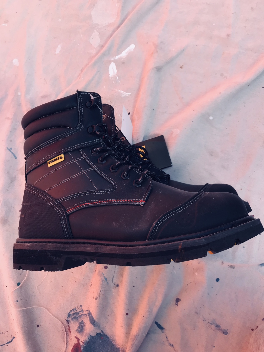 New Stanley Work Boots
