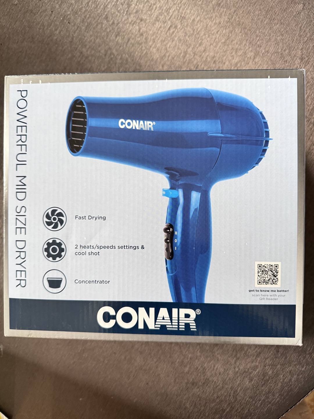 Conair Powerful Mid Size Hair Dryer