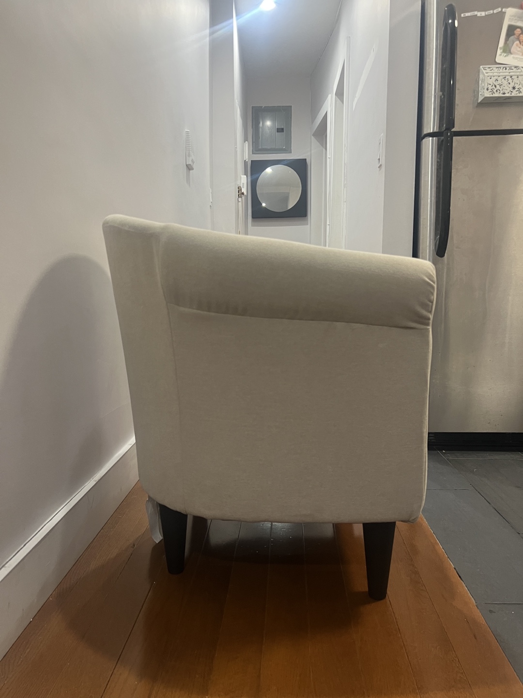 Ivory / Cream Accent Chair - photo 2