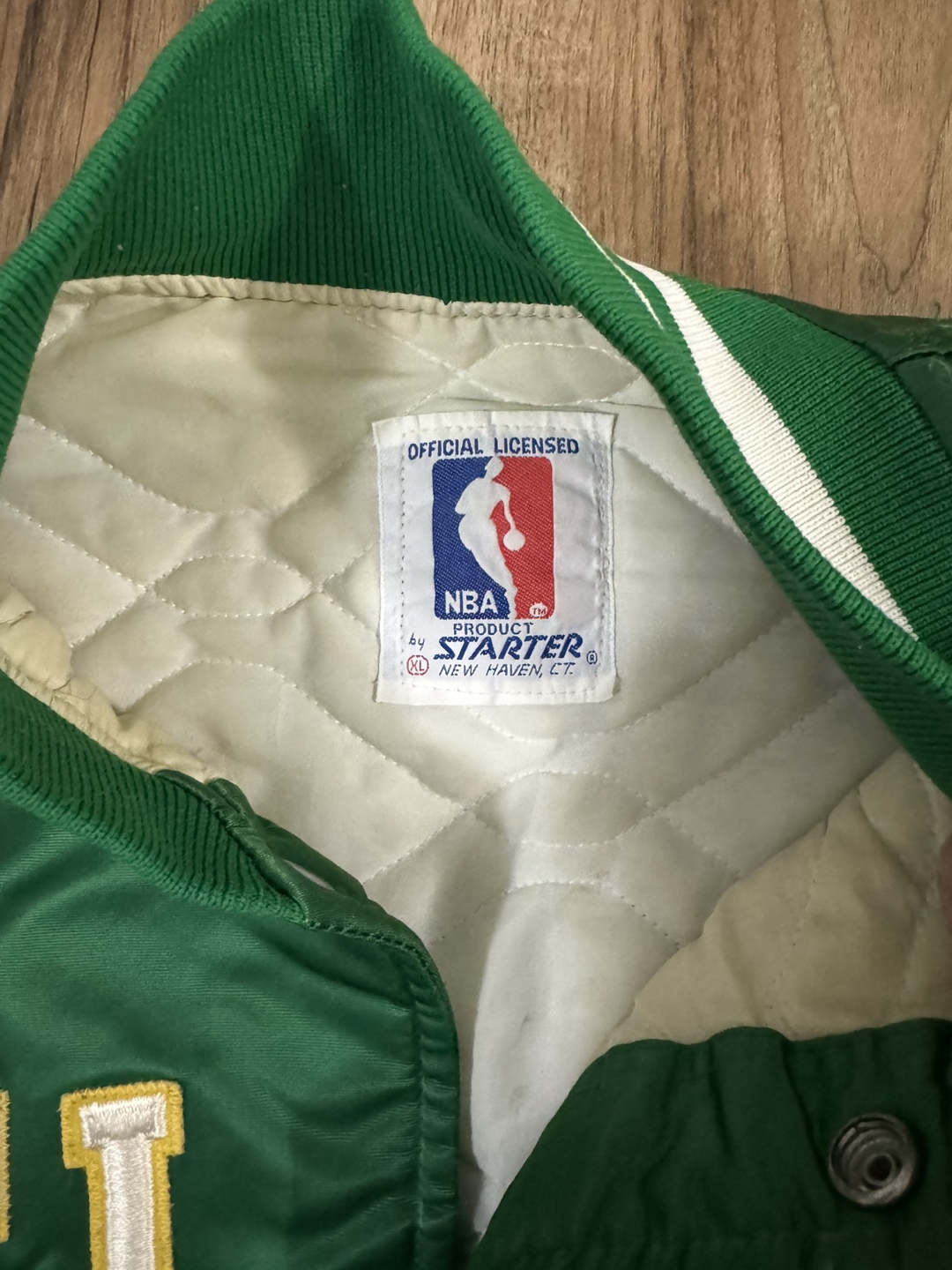 Vintage Starter Celtics Bomber Jacket - photo 2