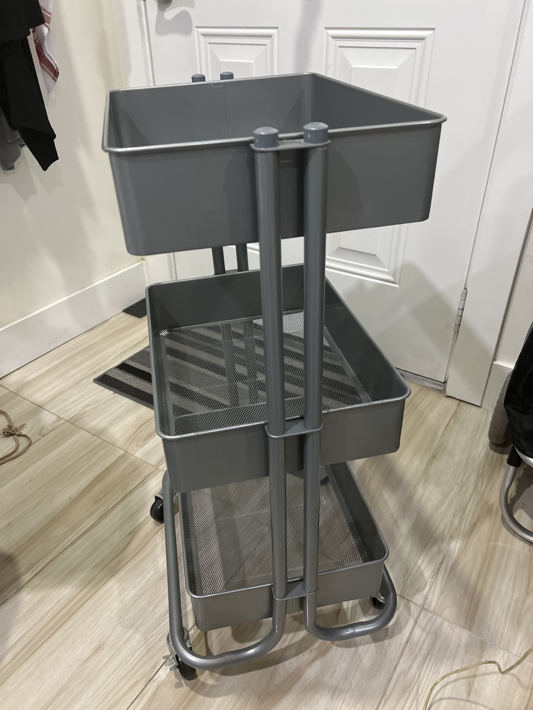 3-Tier Rolling Craft Cart x2 - photo 3