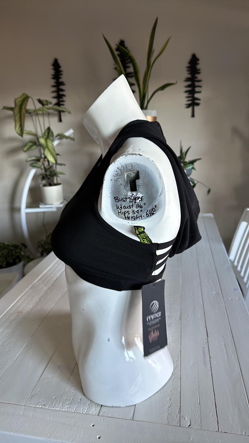 Black Sports Bra with Hoodie new - photo 3
