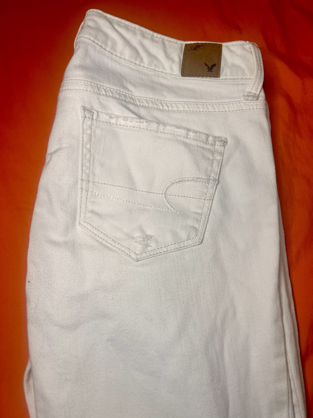 American Eagle White Jeans