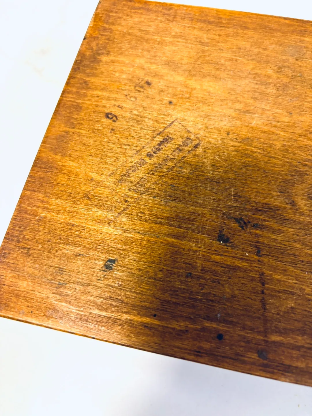 Vintage Wooden Box with Bird Carving image indicator(4)