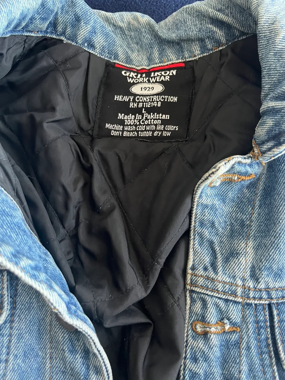 Grit Iron Work Wear Denim Jacket image indicator(3)