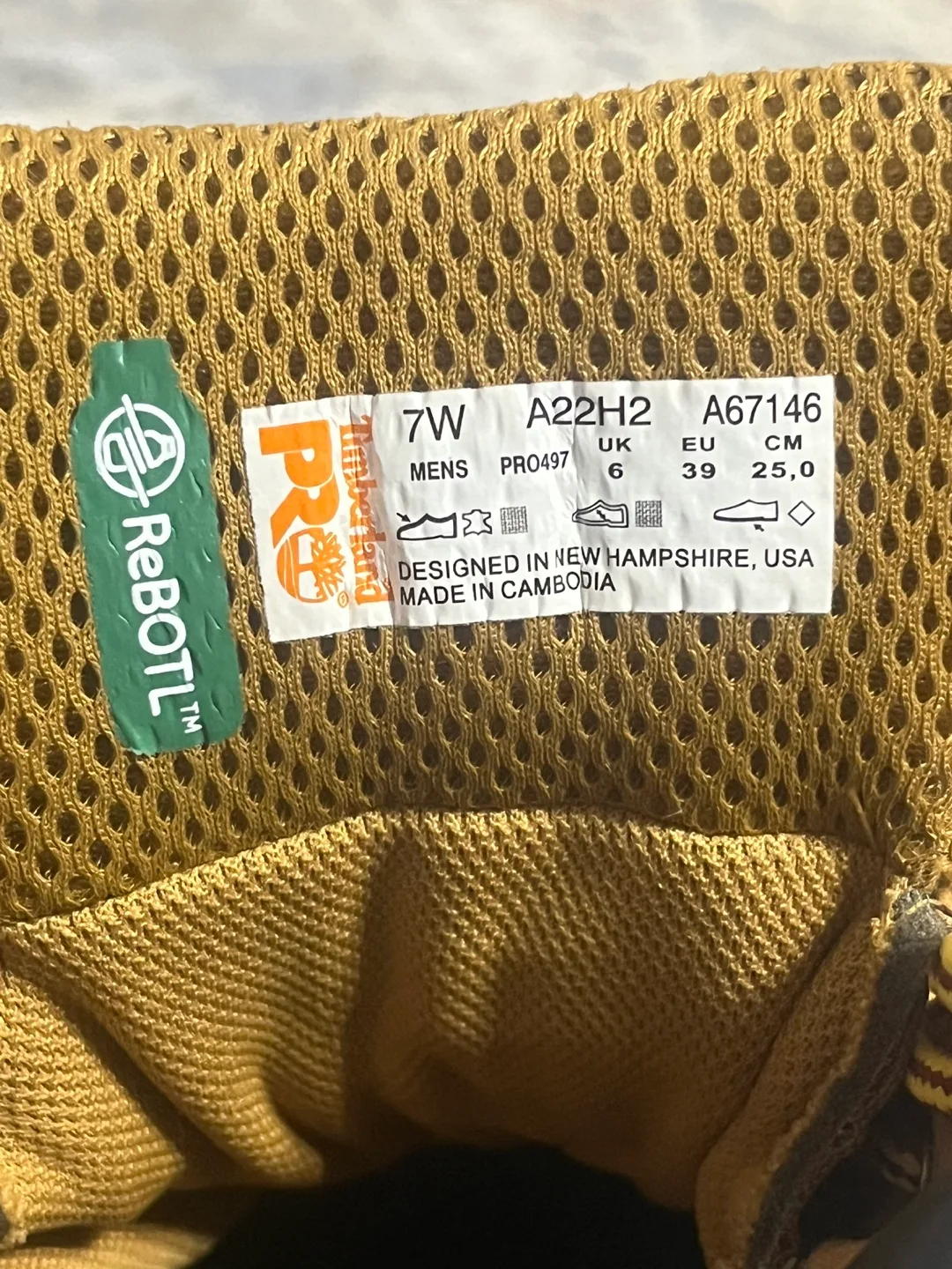 Timberland pro - Alloy cap work boots - size 7 mens - $250 MSRP image indicator(5)