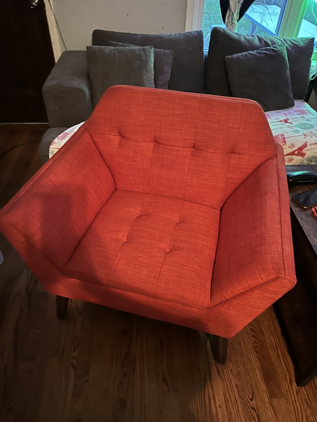 Red Accent Chair
