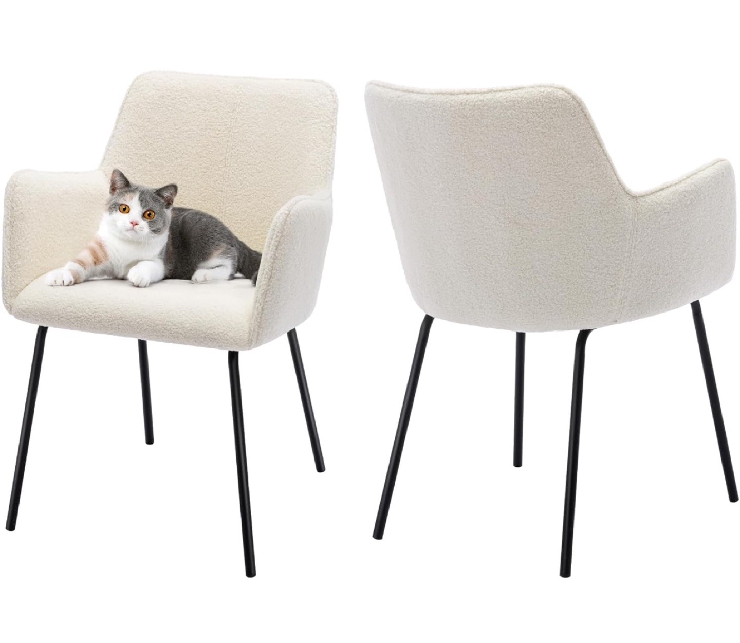 Cozy shearling chair