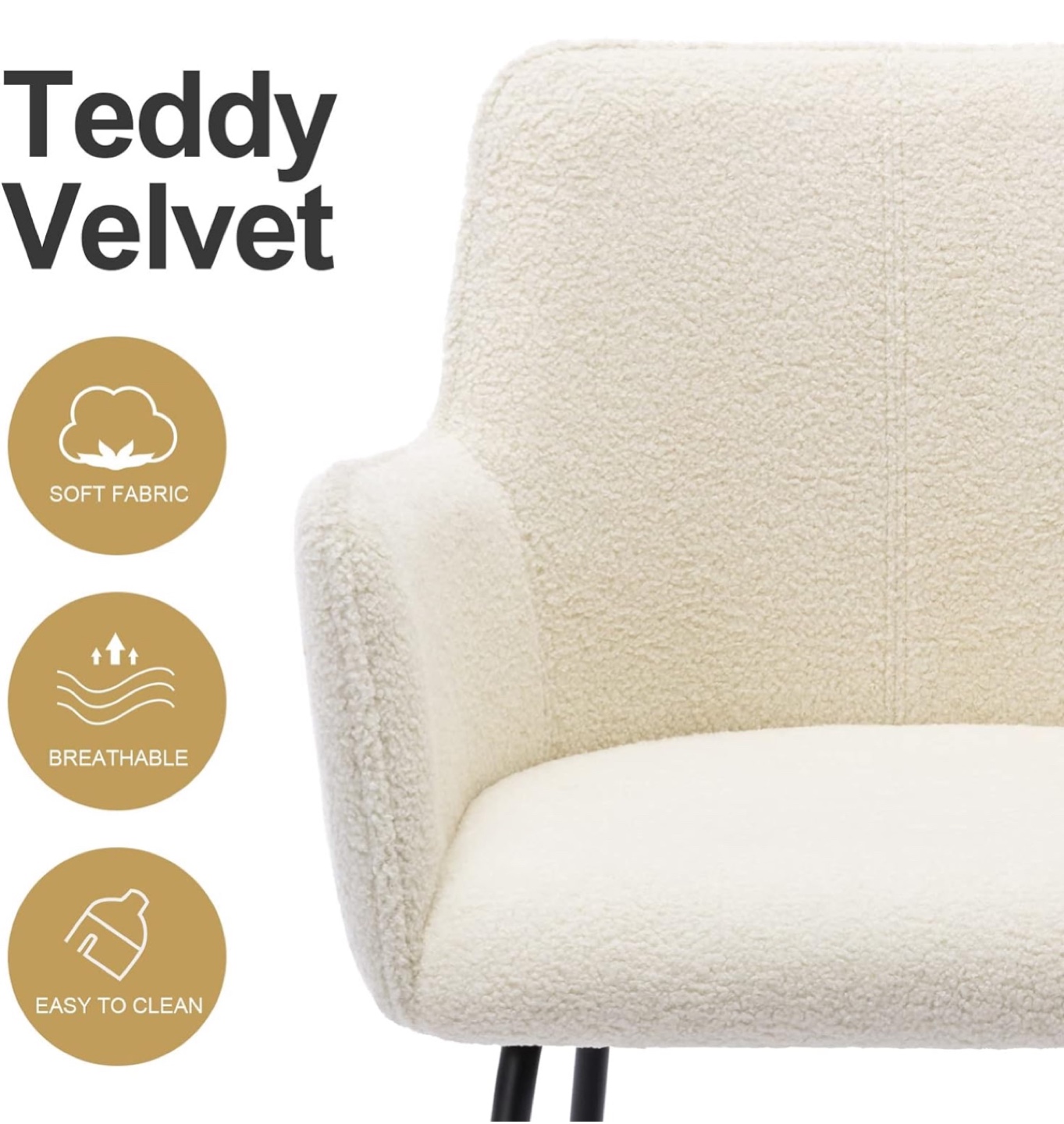 Cozy shearling chair - photo 3