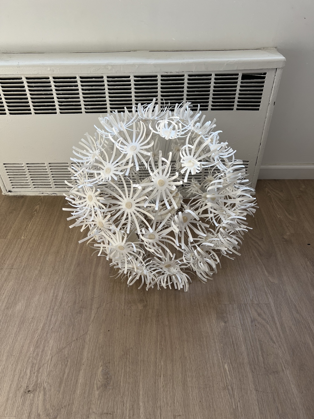 White Flower Chandelier