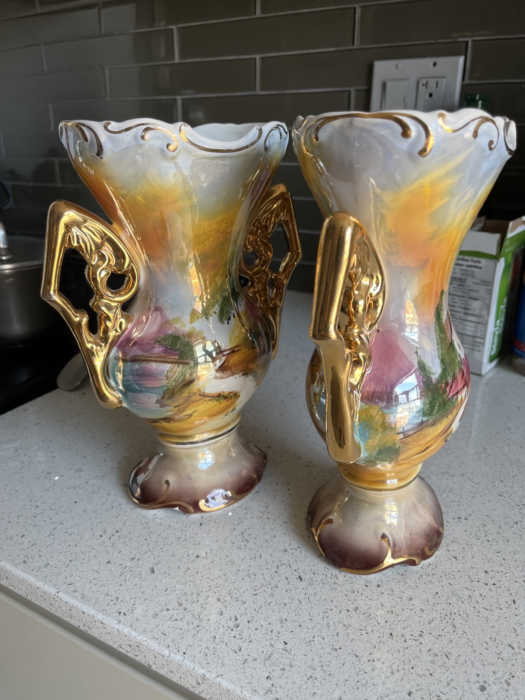 Pair of Vintage Alcor Vases - photo 3
