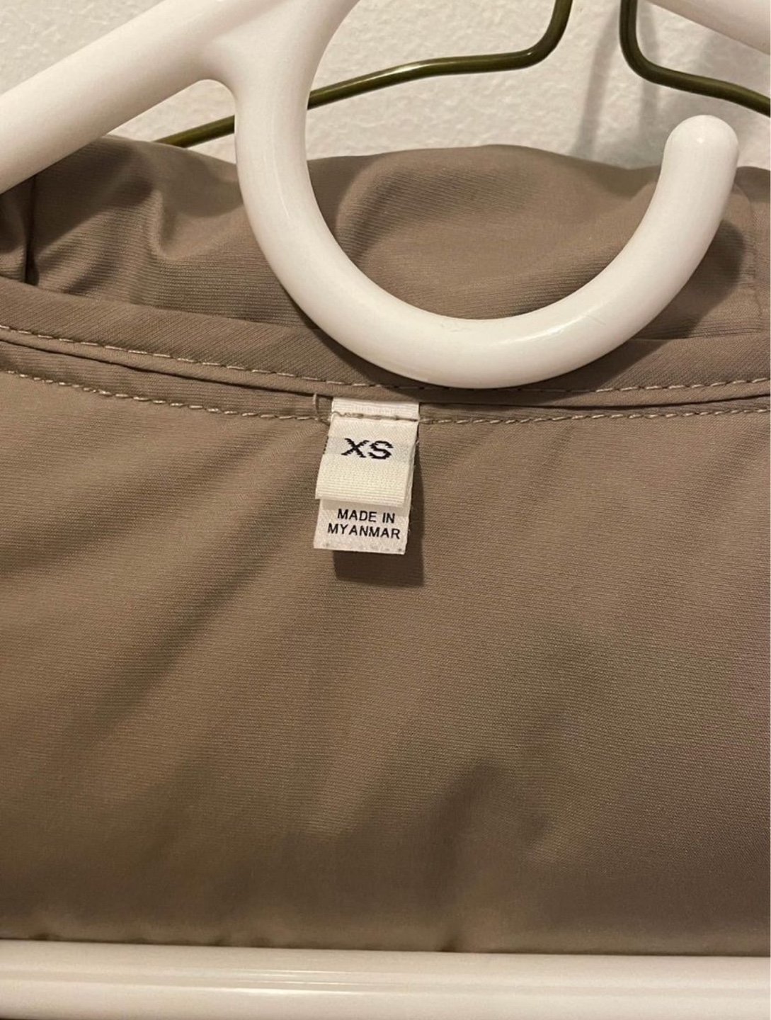 Muji Women's Camel Khaki Puffer Down Jacket - Size XS - photo 3
