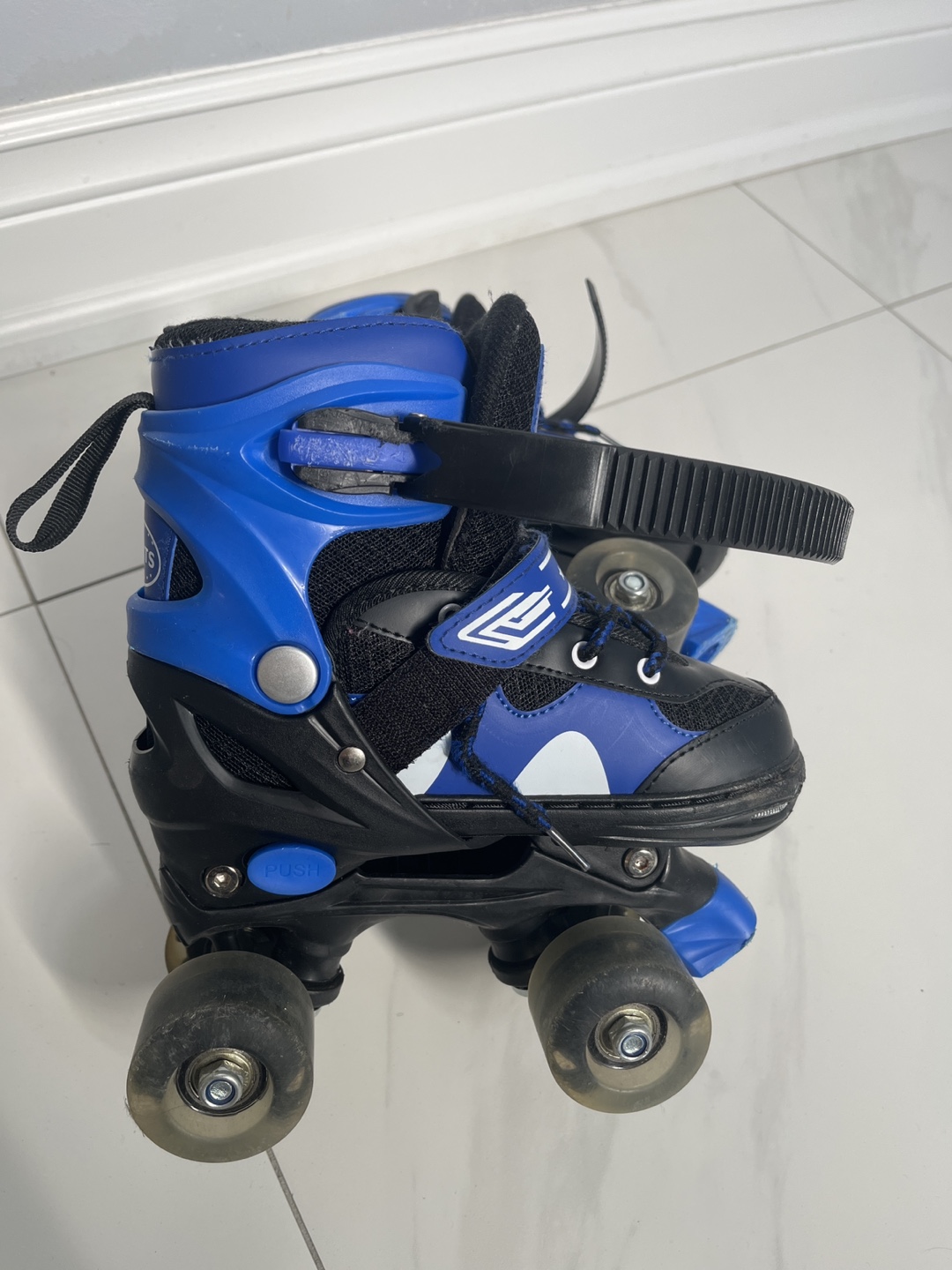 Kids Inline Adjustable Skates Size 31-34 - photo 5