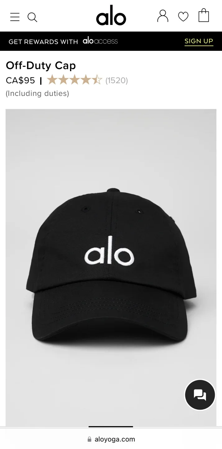 Alo Yoga Off-Duty Cap image indicator(3)