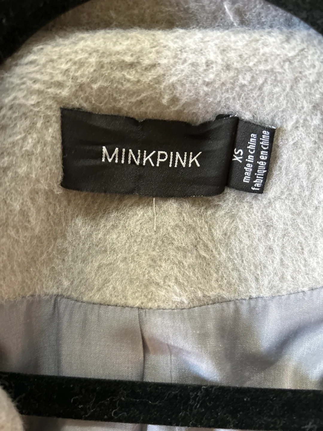 Minkpink Grey Belted Coat image indicator(3)