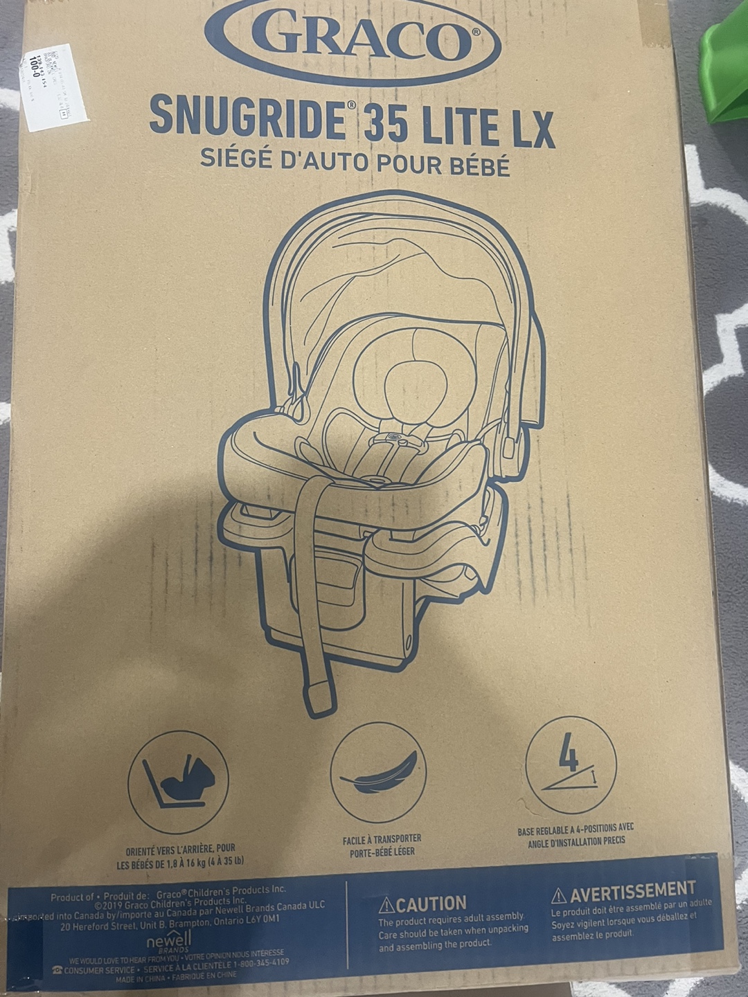 Graco SnugRide 35 Lite LX Infant Car Seat - photo 2