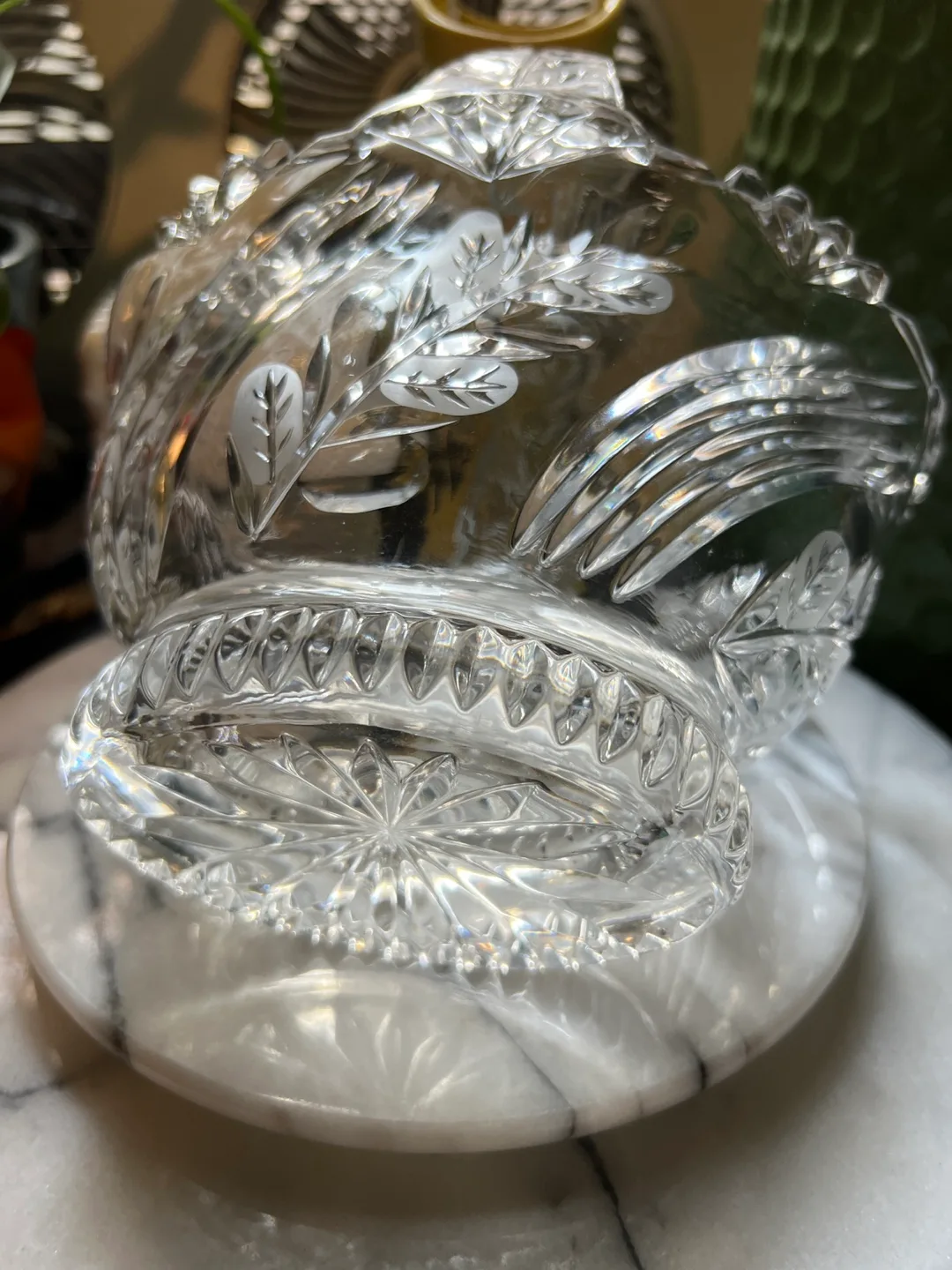 Vintage Crystal Basket image indicator(5)