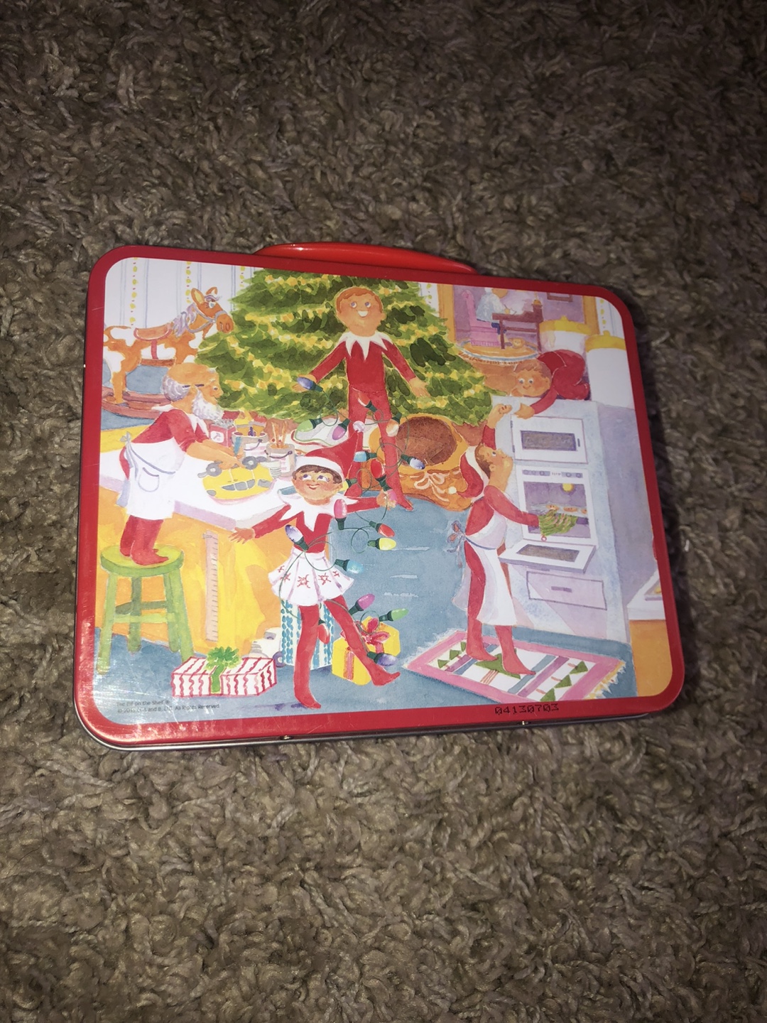 Elf on the Shelf Tin Puzzle