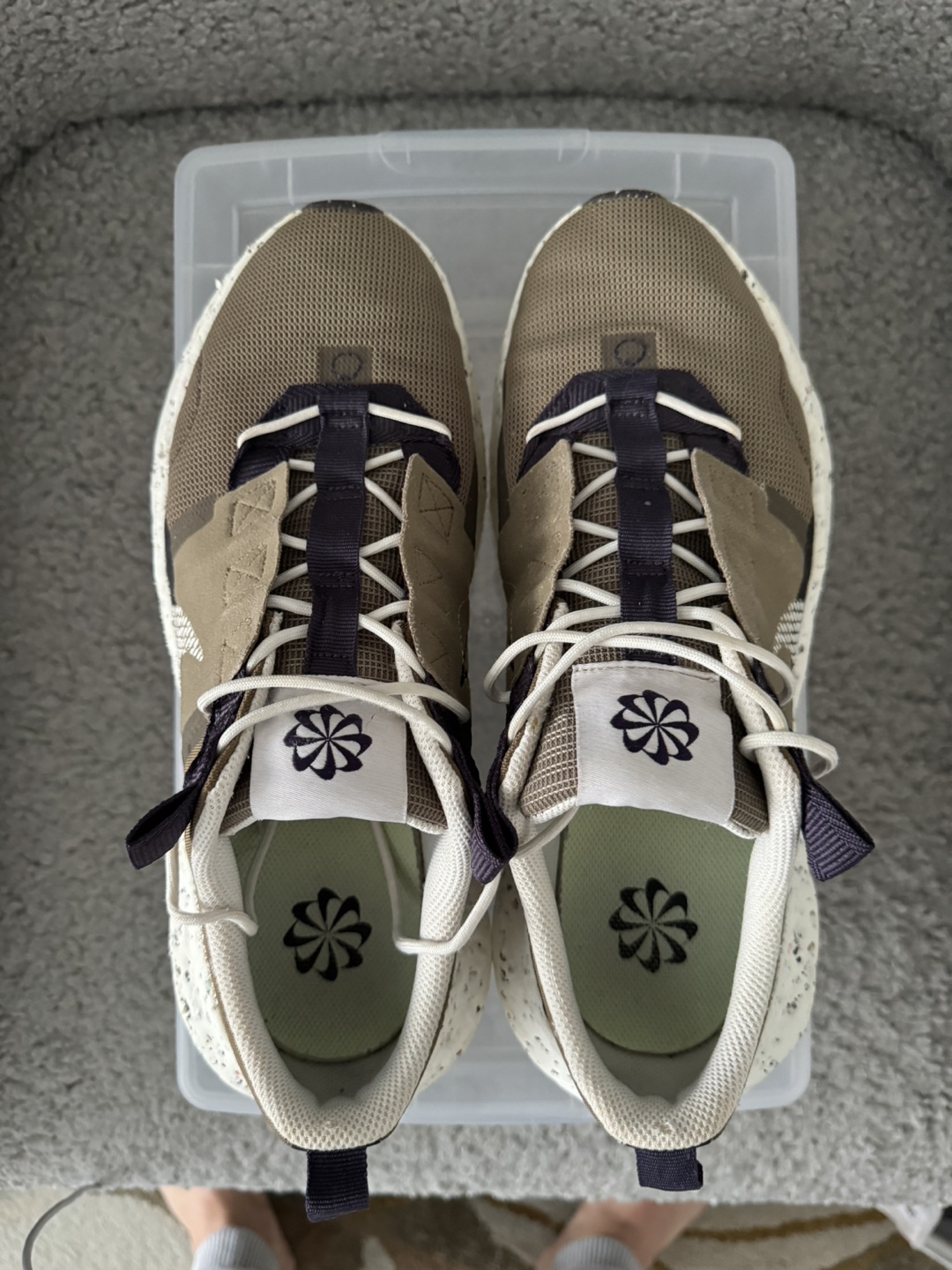 Nike Crater Impact Sneakers: “Brown Kelp”/Green colour - photo 2