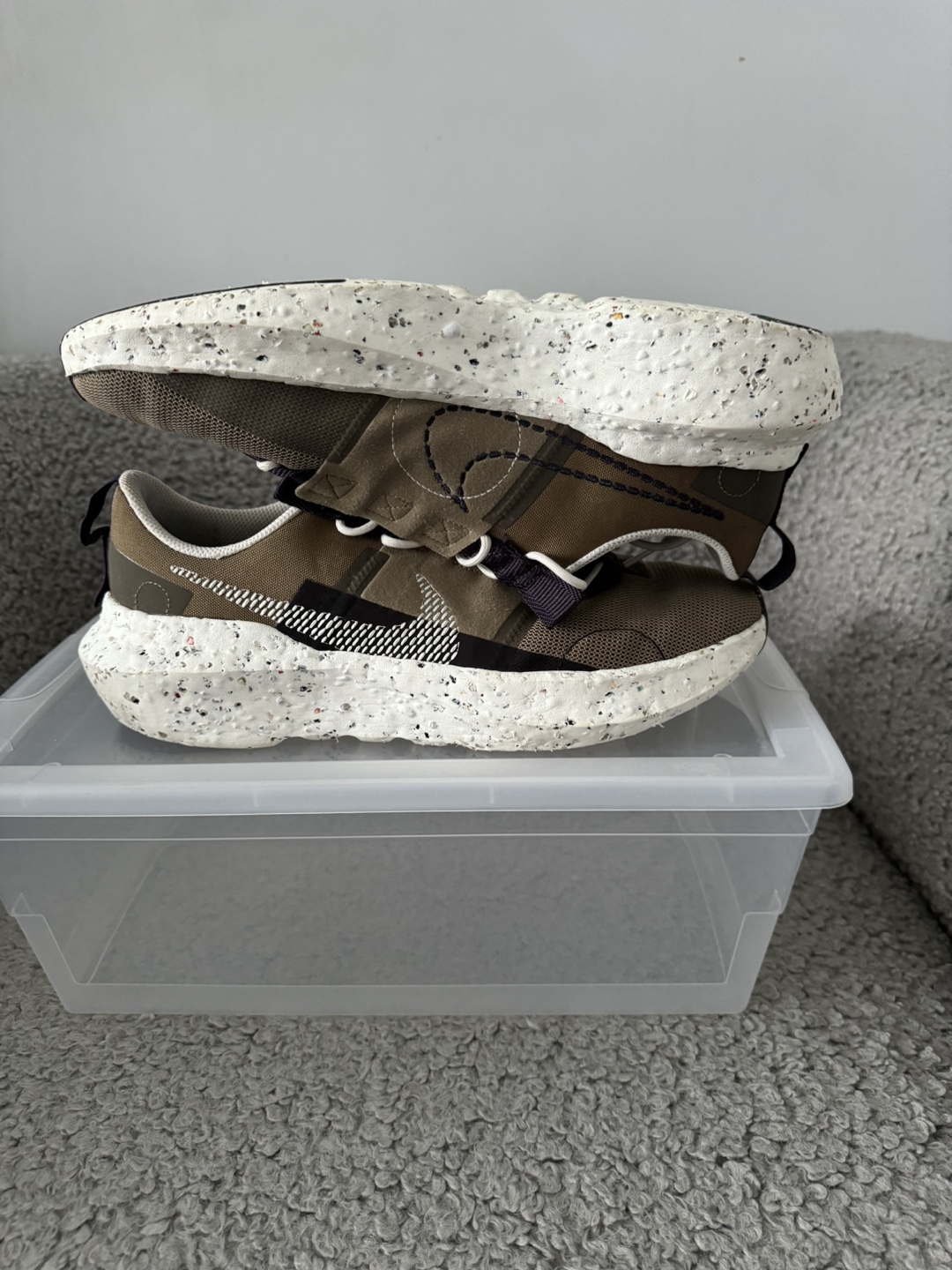 Nike Crater Impact Sneakers: “Brown Kelp”/Green colour - photo 3
