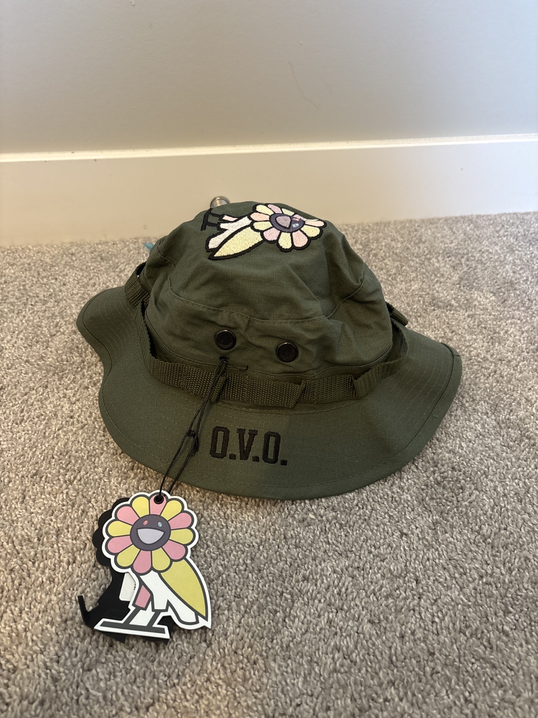 専用 TONARI NO ZINGARO FLOWER BUCKET HAT zingaro Flower Bucket Hat