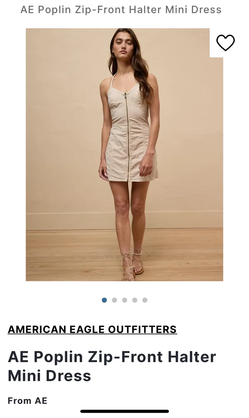 American Eagle Halter Mini Dress thumbnail