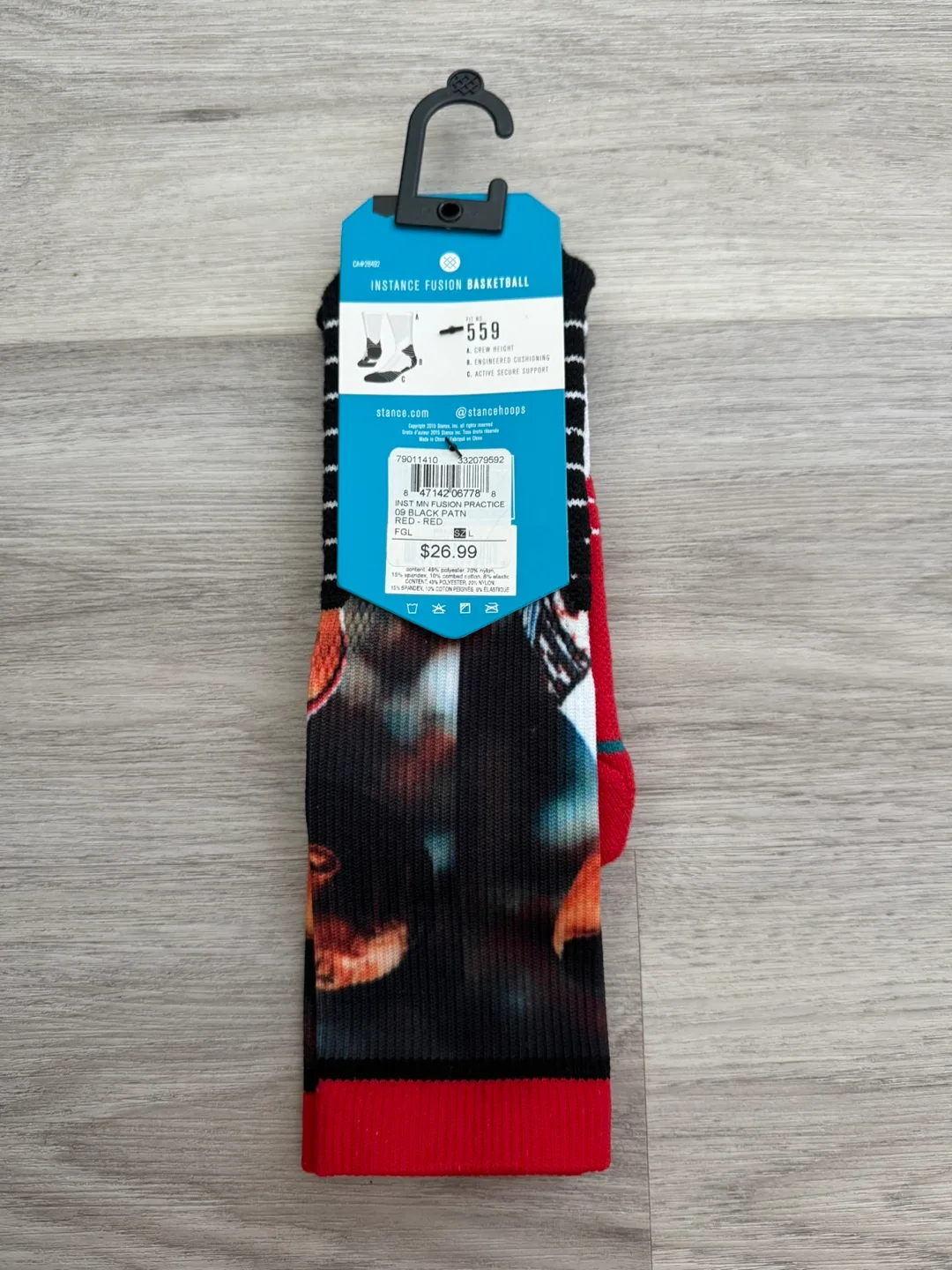 Stance Fusion Basketball Socks Iverson image indicator(3)