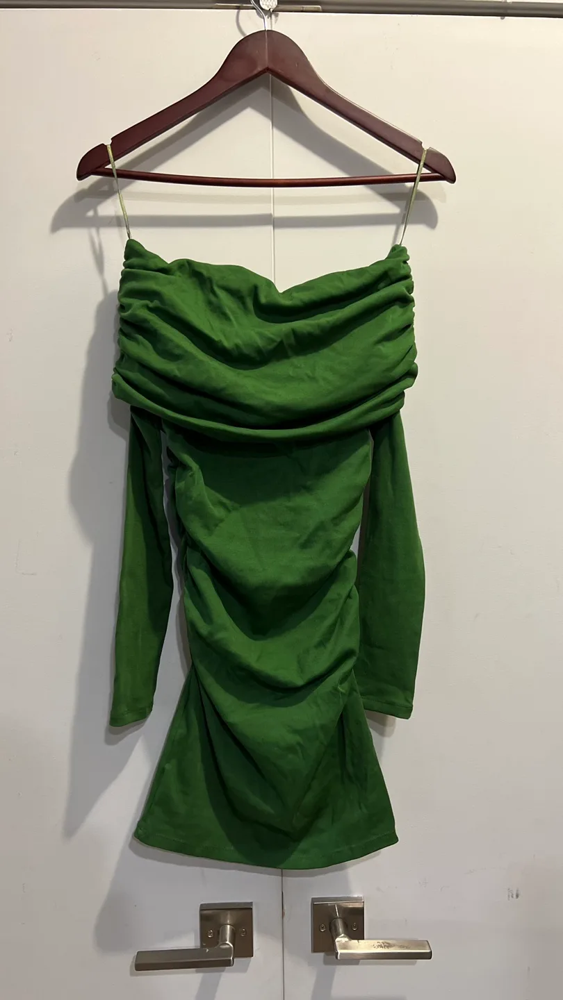 Zara Off-the-Shoulder Cocktail Dress image indicator(2)