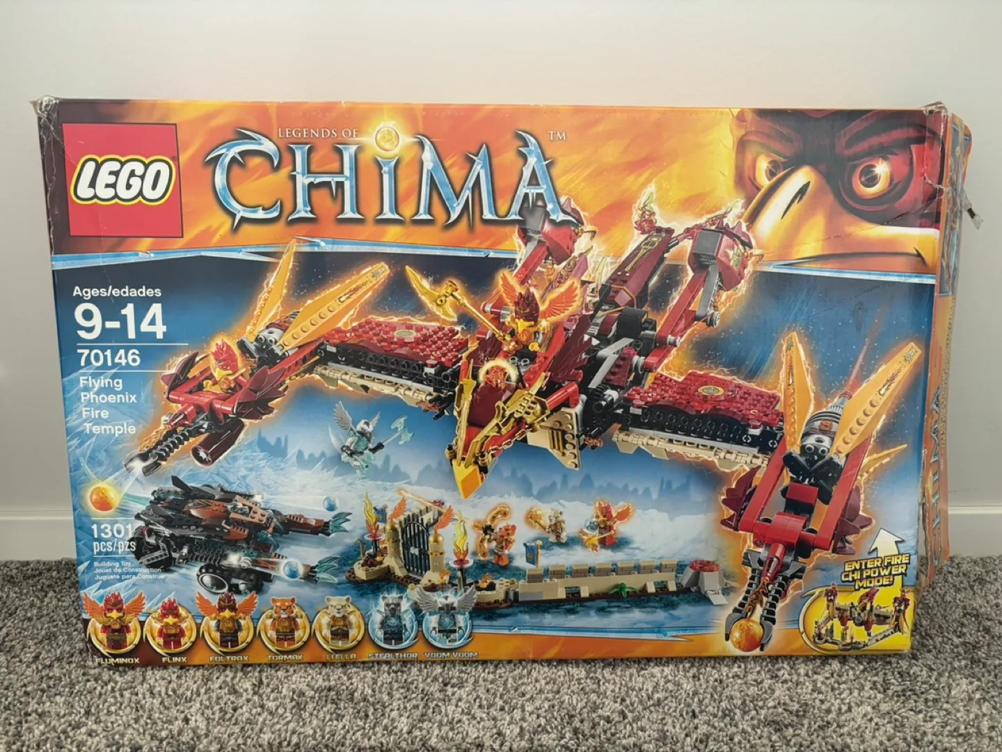 LEGO Chima 70146 Flying Phoenix Fire Temple image indicator(3)