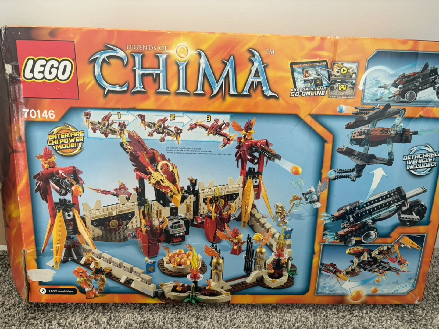 LEGO Chima 70146 Flying Phoenix Fire Temple image indicator(4)