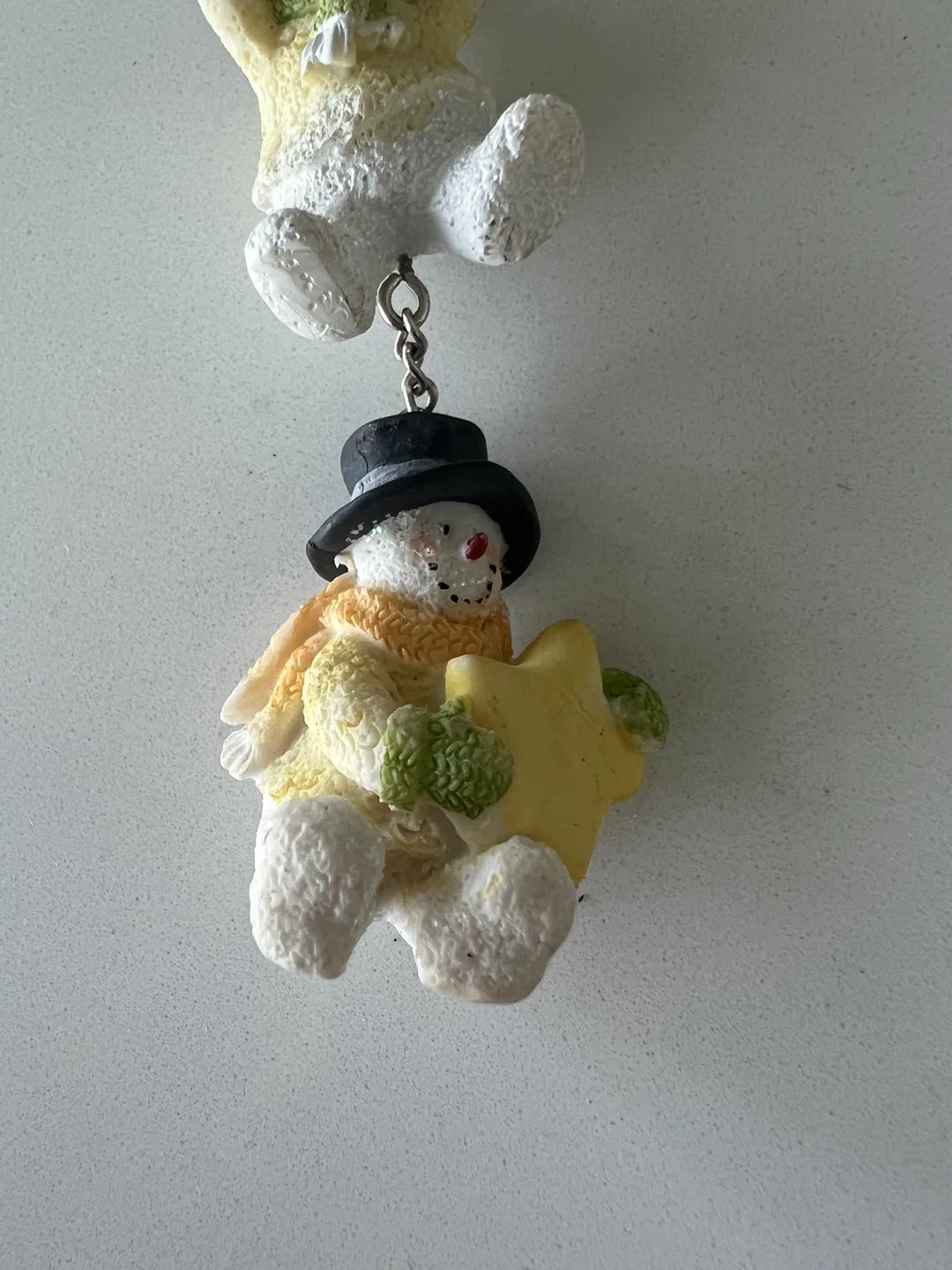 Russ Berrie Snowman Christmas Ornament 🧡 image indicator(2)