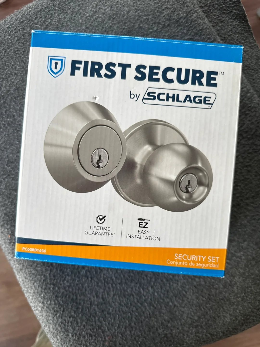 Lock box is not original