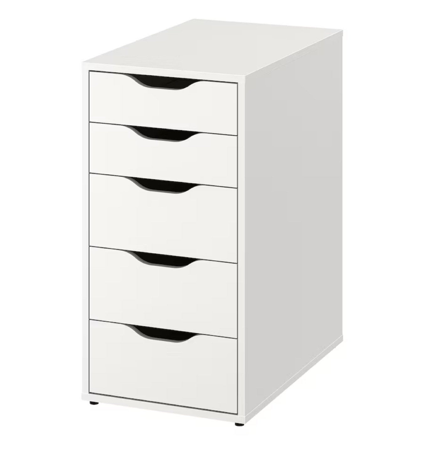 White 5 Drawer Organizer Ikea Alax