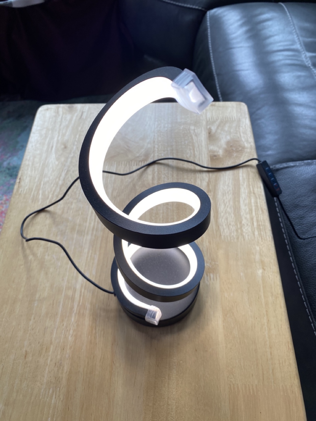 Spiral LED Desk Lamp 🧡