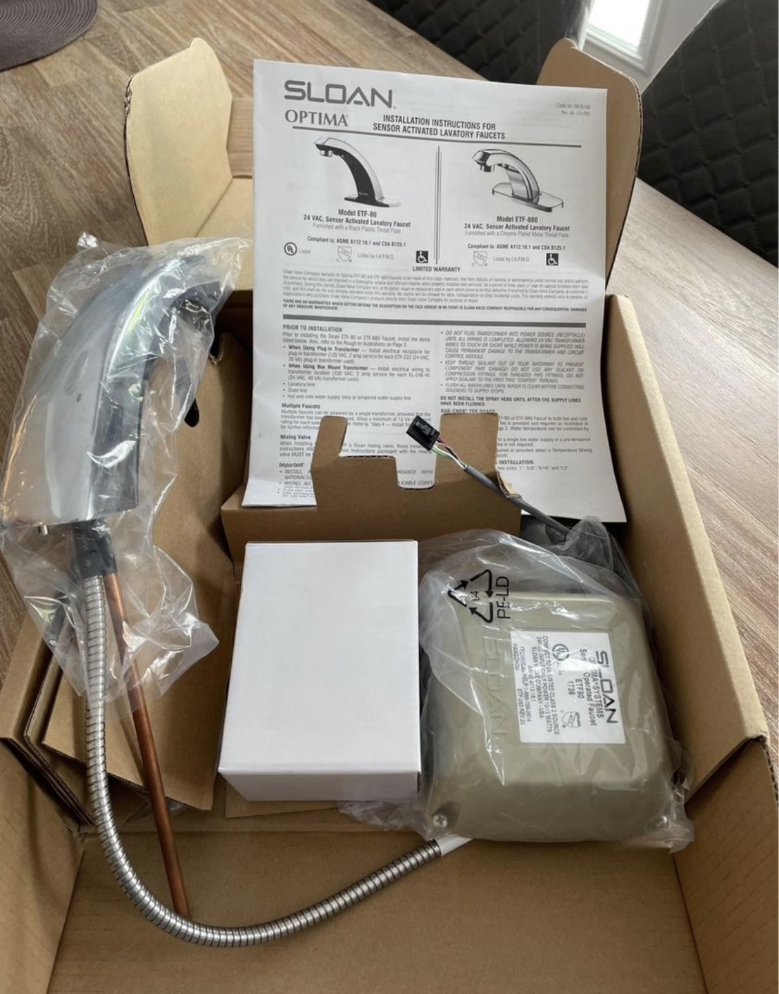 Sloan Optima Sensor Operated Faucet - photo 3