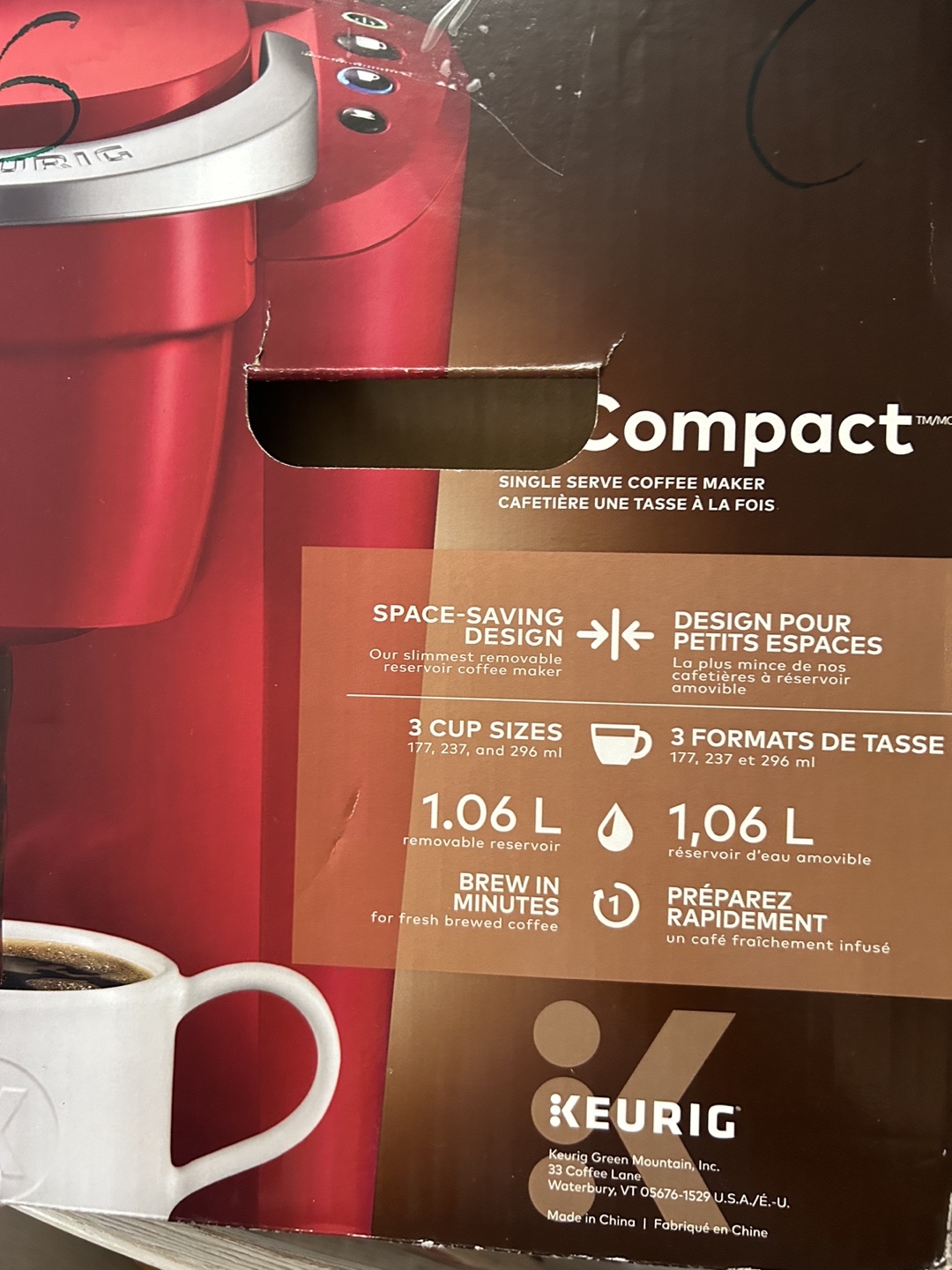 Keurig K-Compact Single Serve Coffee Maker - photo 5